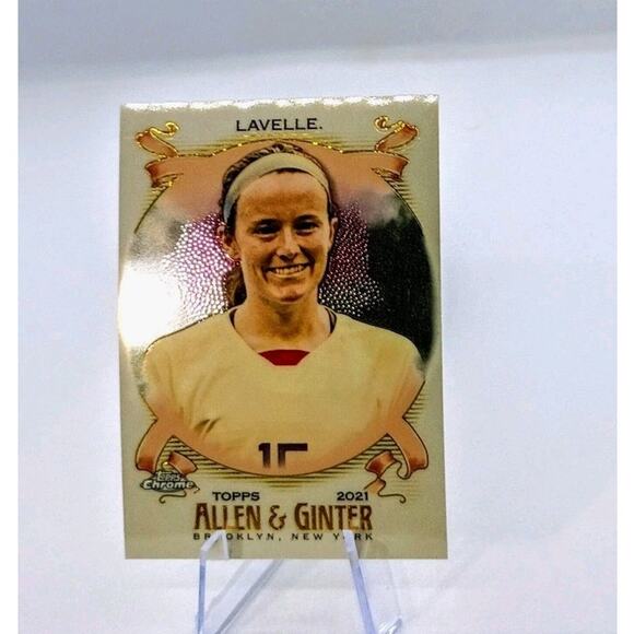 2021 Topps Chrome Allen & Ginter Rose Lavelle Limited Card #249 - Picture 8 of 11